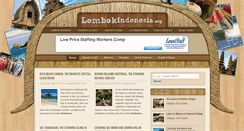 Desktop Screenshot of lombokindonesia.org